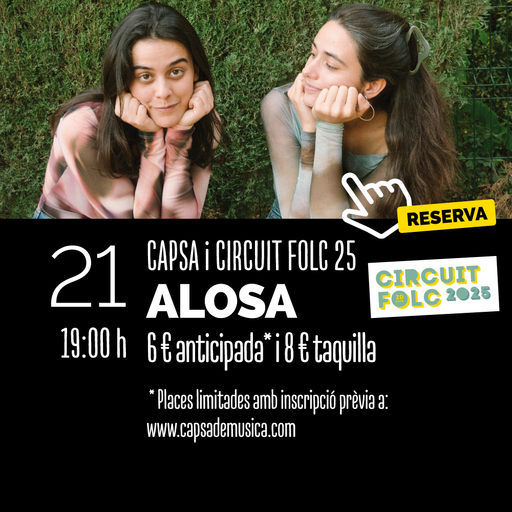 Capsa i Circuit Folk 25 amb Alosa