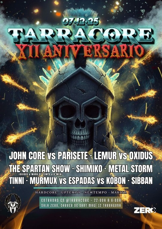 Tarracore XII Aniversari