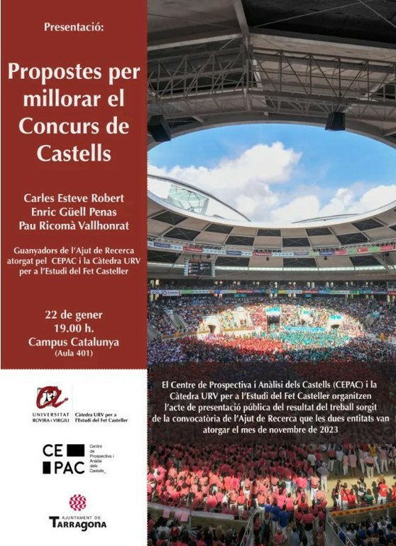 Propostes per millorar el Concurs de Castells