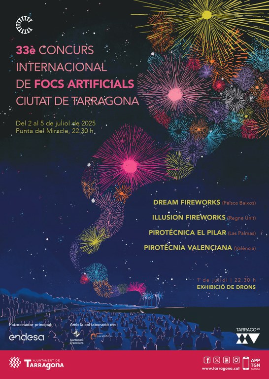 33è Concurs Internacional de Focs Artificials-exhibició de drons