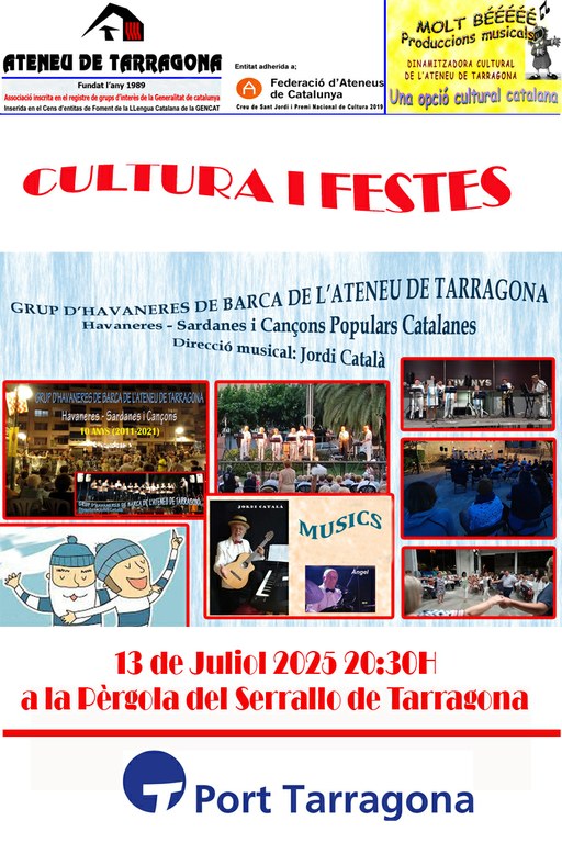 Havaneres, sardanes i cançons populars catalenes