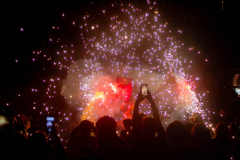 Cercavila de foc infantil de Sant Joan