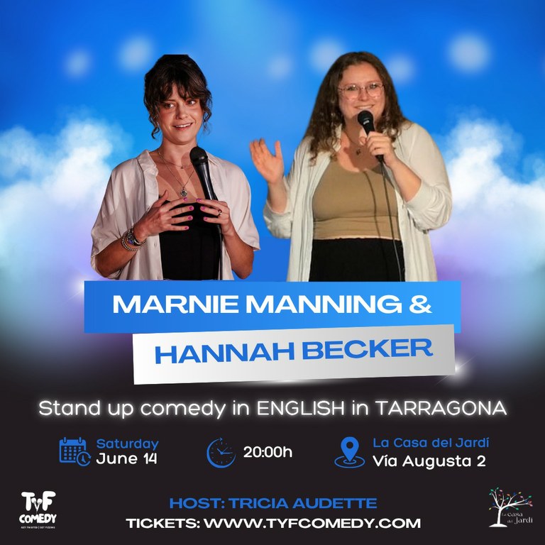 Comèdia en àngles amb Marine Manning y Hannah Becker