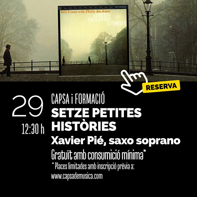 Capsa i Formació amb Setze Petites Històries de Xavier Pié, saxo soprano