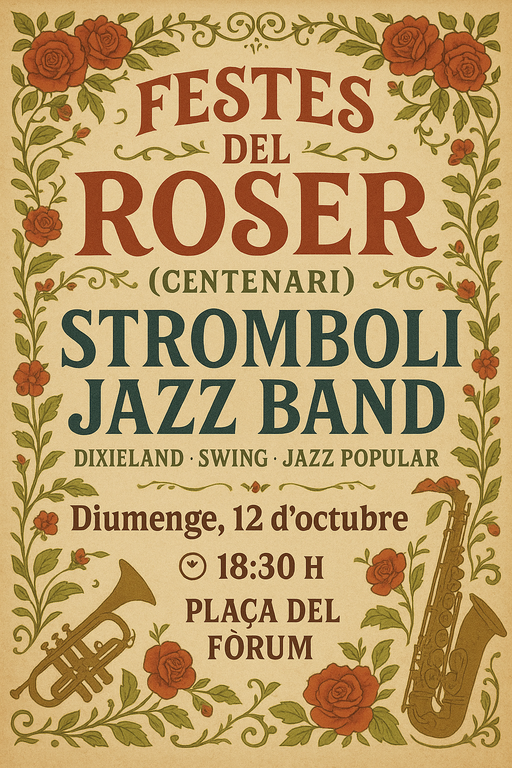 Stromboli Jazz Band: ritme i festa al Roser