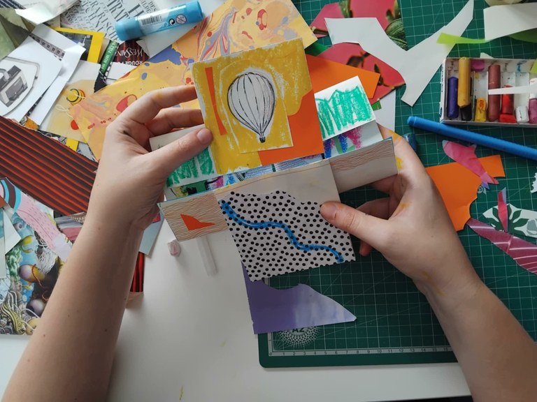 Taller Petita iMAGInada: “Crea una postal infinita”