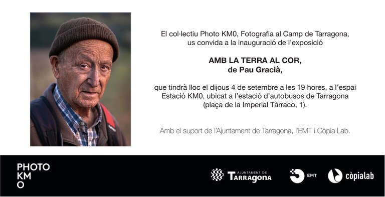Exposició "Amb la terra al cor", de Pau Gracià