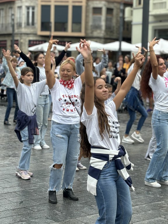 Flash mob i concert d’Ana Lorenzo