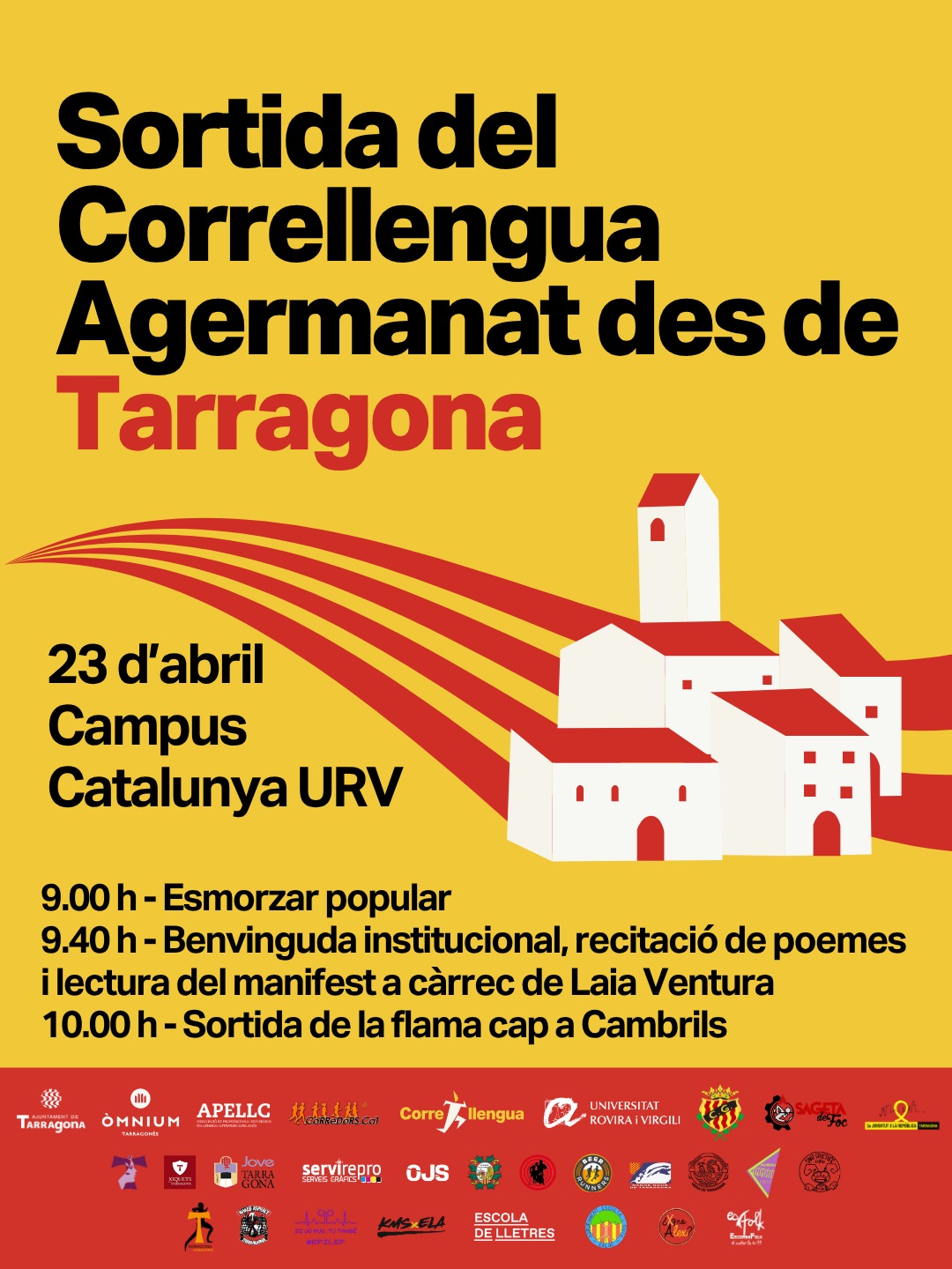  Comiat del Correllengua Agermanat, cap a Cambrils