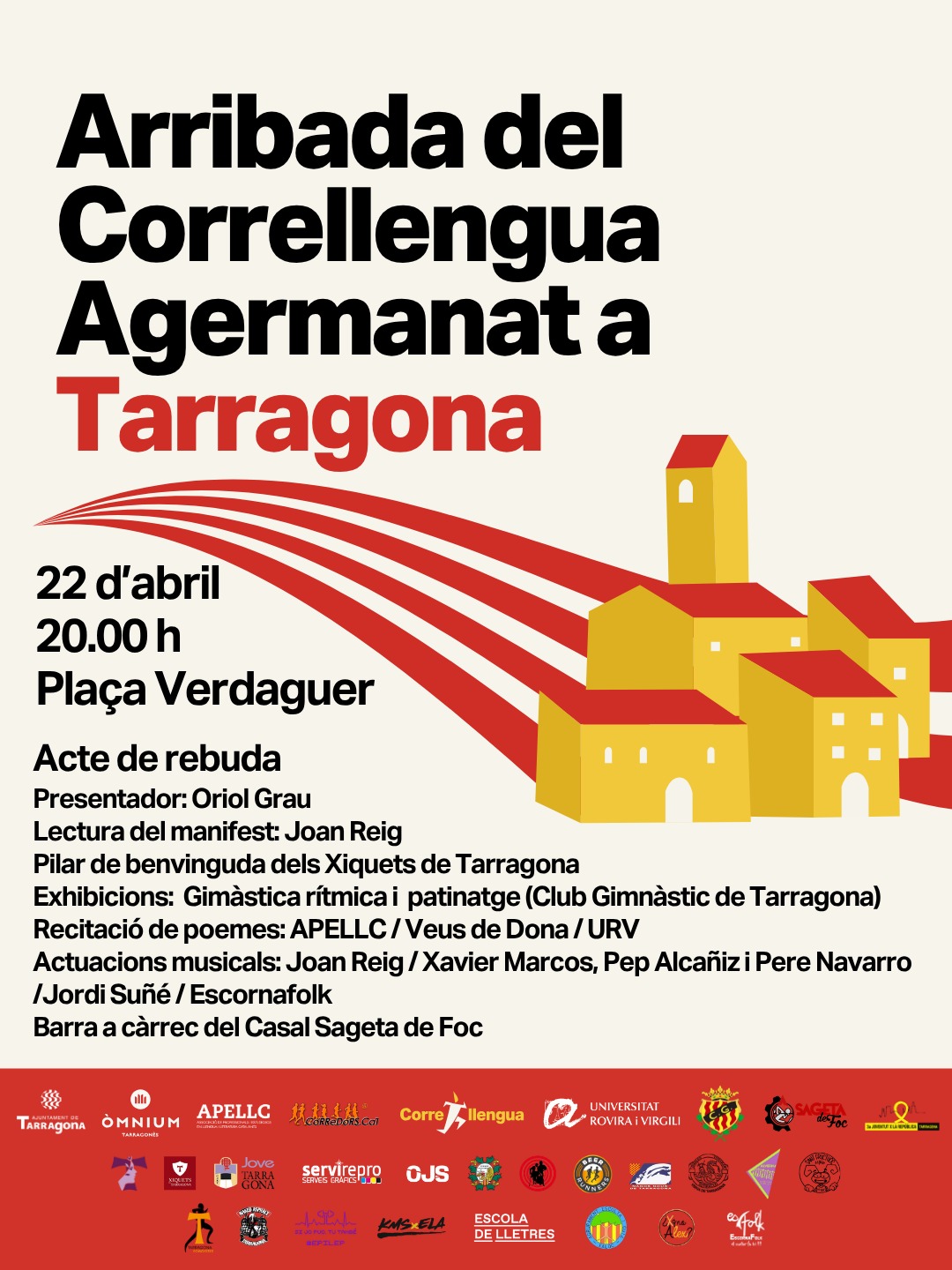 Rebuda del Correllengua Agermanat 2026