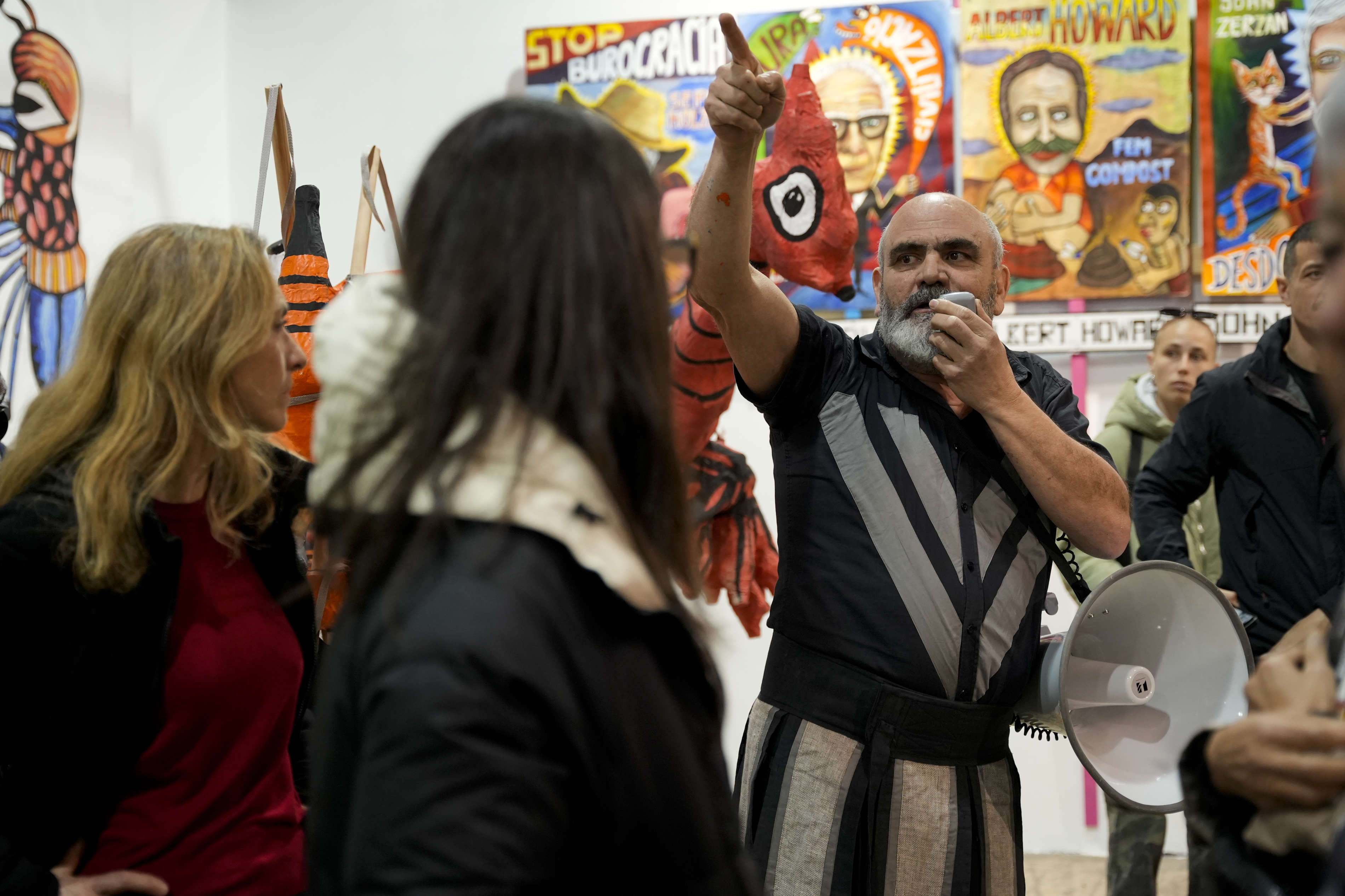 Visita guiada a “Llum, Natura Centrum Est”, amb Marcel·lí Antúnez