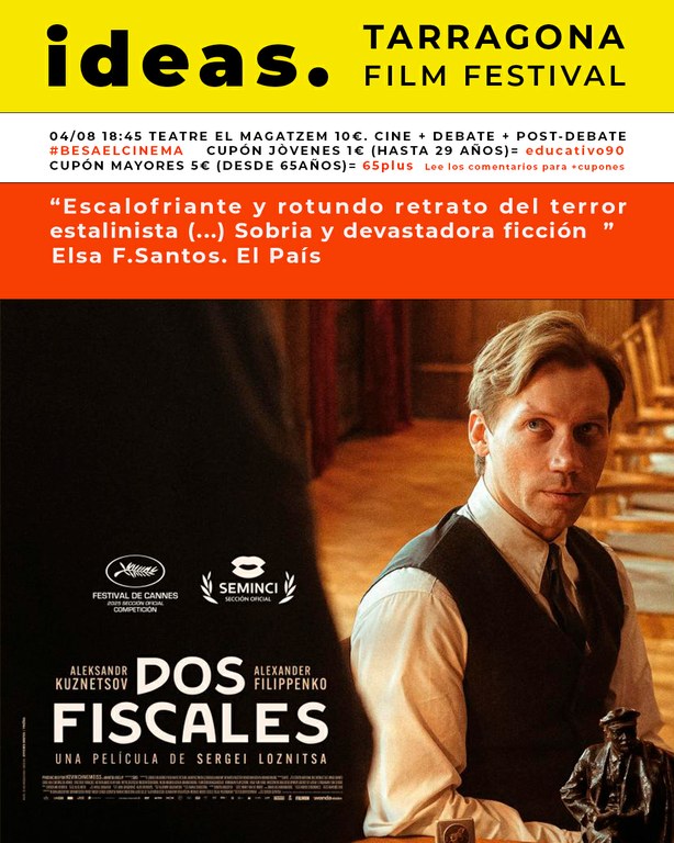 Ideas. Tarragona Film Festival | Dos fiscales