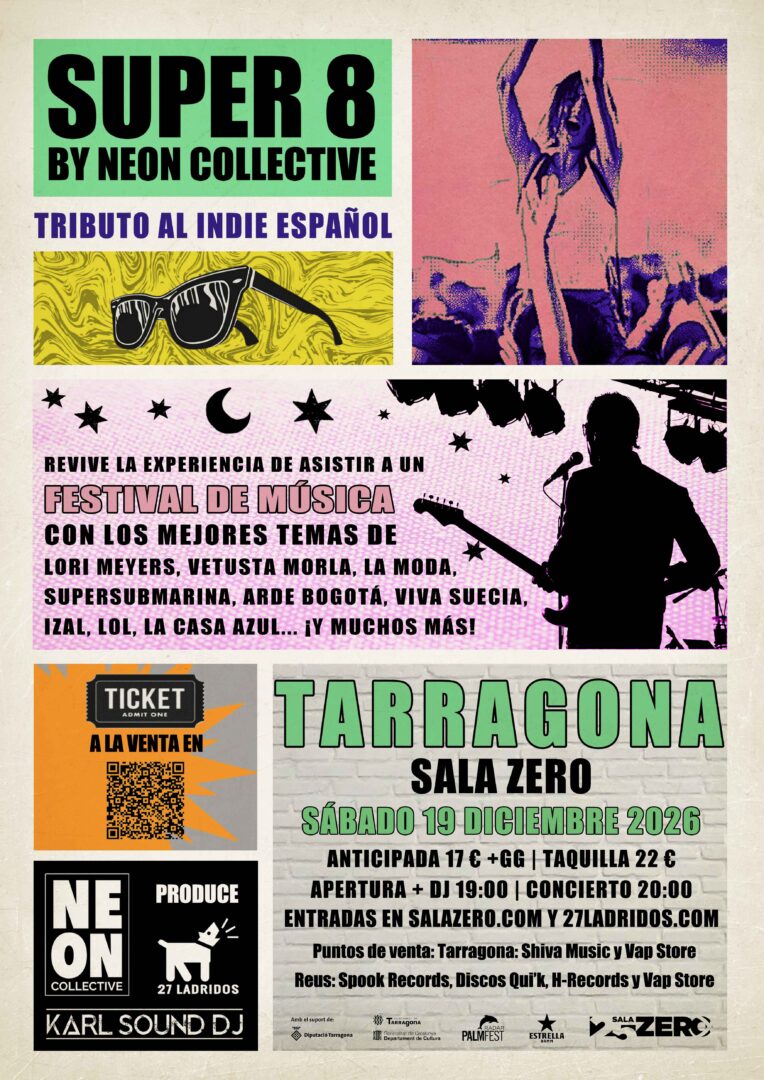 Super 8. Tribut a l'indie espanyol