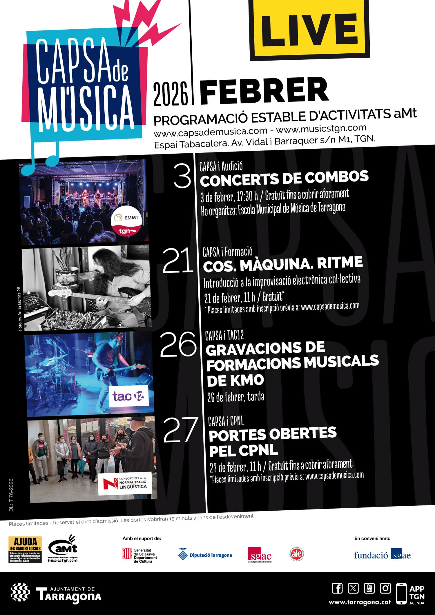 Capsa i portes obertes pel CPNL