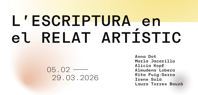 Inauguració: "L’escriptura en el relat artístic"