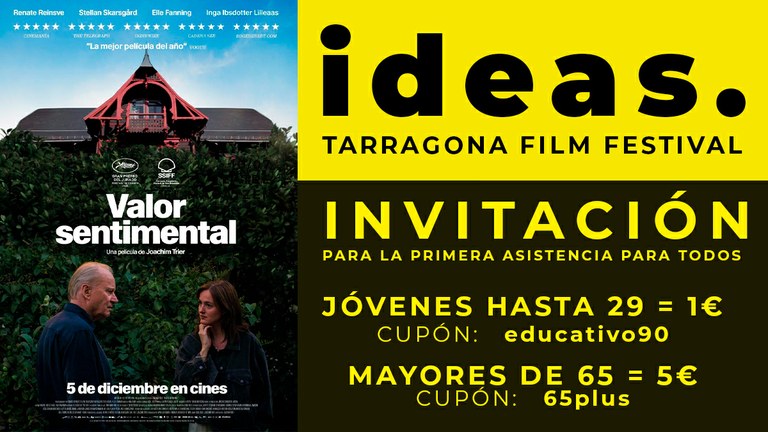 Ideas. Tarragona Film Festival | Valor sentimental