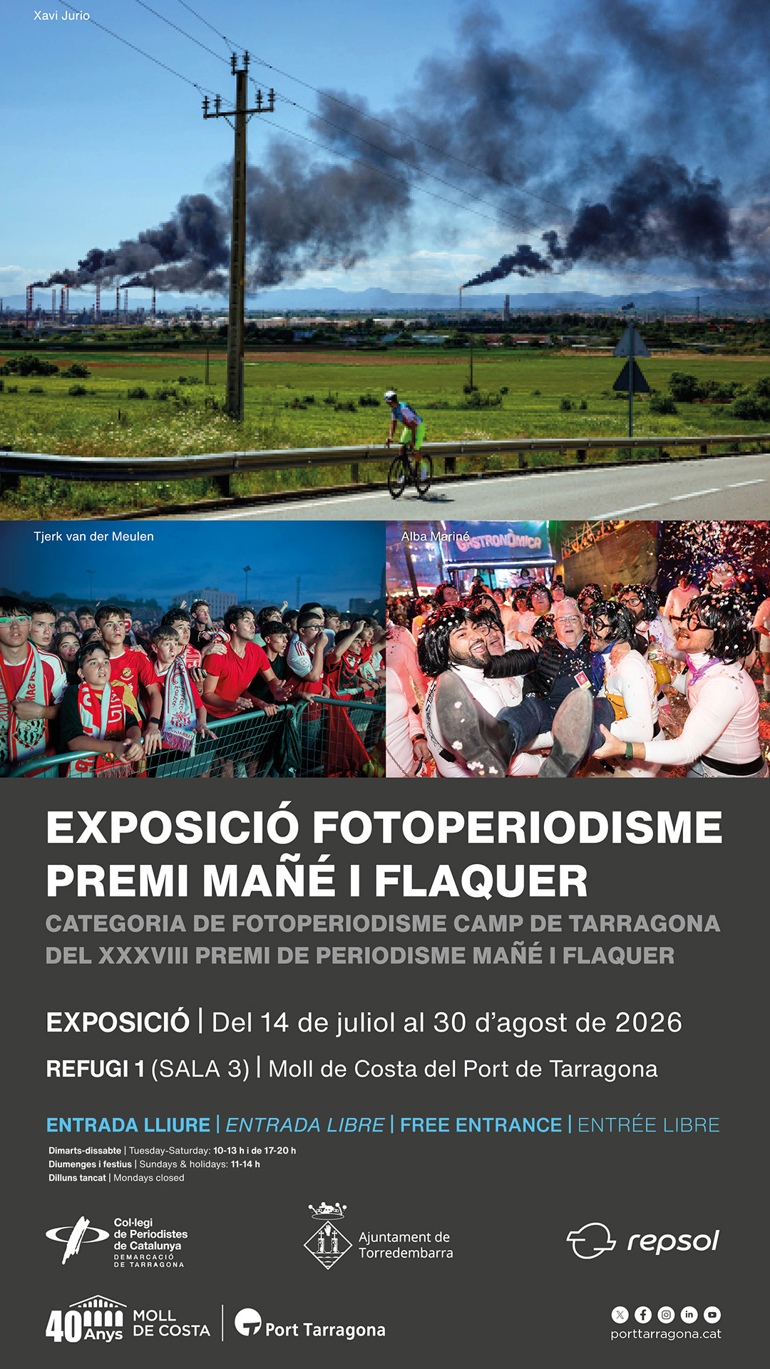Exposició "Fotoperiodisme Premi Mañé i Flaquer"