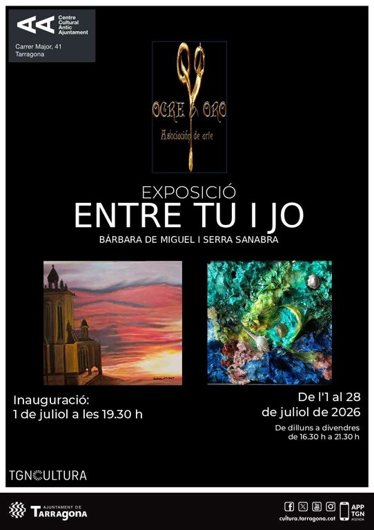 Inauguració de l'exposició "Entre tu i jo"