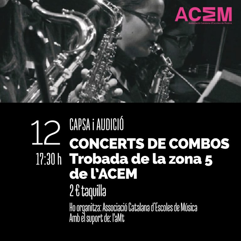 Capsa i Audició | Concert de Combos - Trobada de la zona 5 de l'ACEM