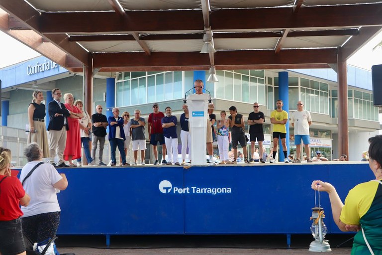 Arribada de la Flama del Canigó a Tarragona