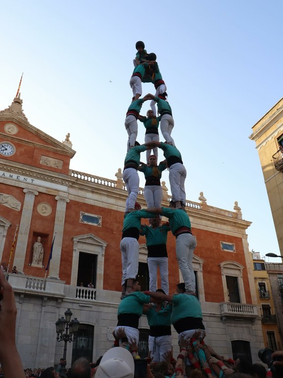 Castells amb Xiquets de Tarragona, Jove Xiquets de Tarragona, Xiquets del Serrallo i Colla Castellera Sant Pere i Sant Pau