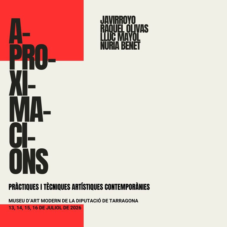 Curs "Aproximacions. Pràctiques i tècniques artístiques contemporànies"