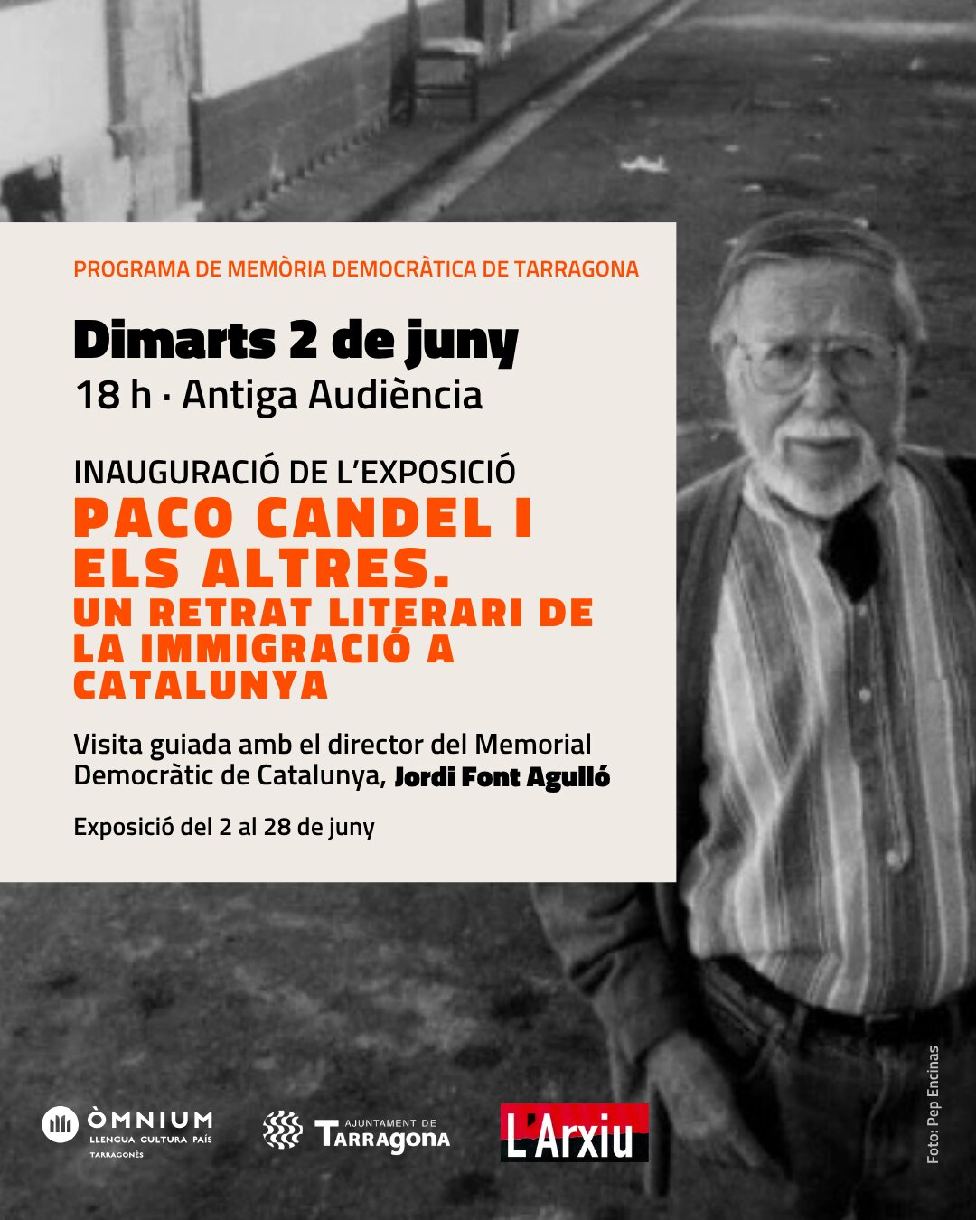 Exposició "Paco Candel i els altres. Un retrat literari de la immigració a Catalunya"