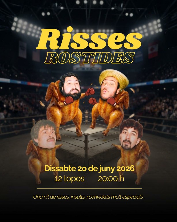 Risses rostides - El roast de risses