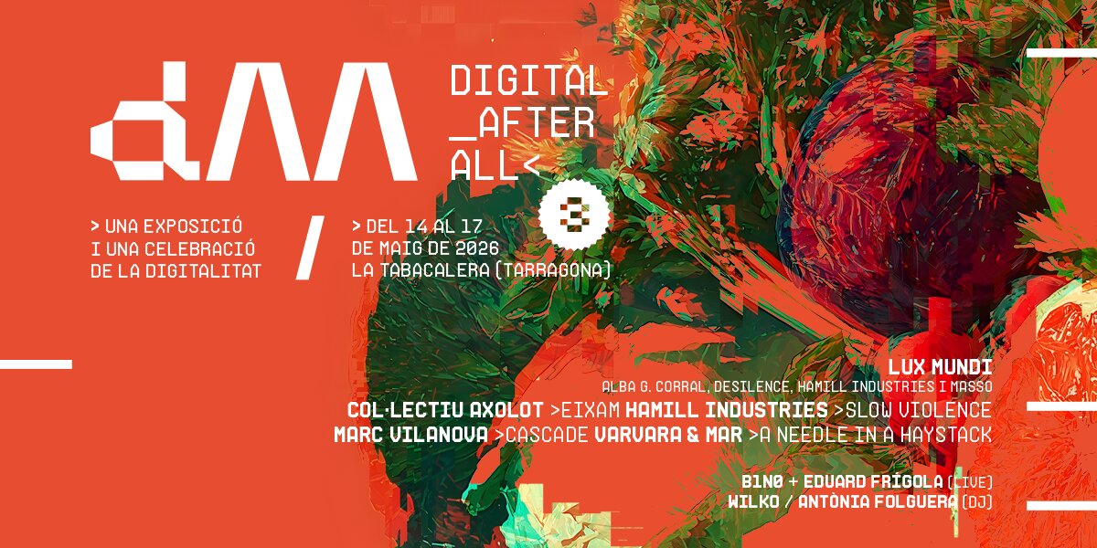 Inauguració de "Digital After All 3" a la Tabacalera