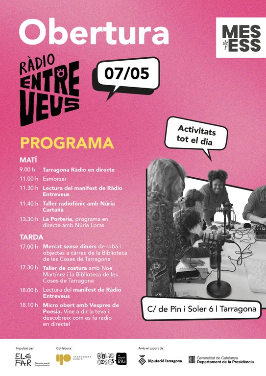 Obertura de la nova Ràdio Entreveus