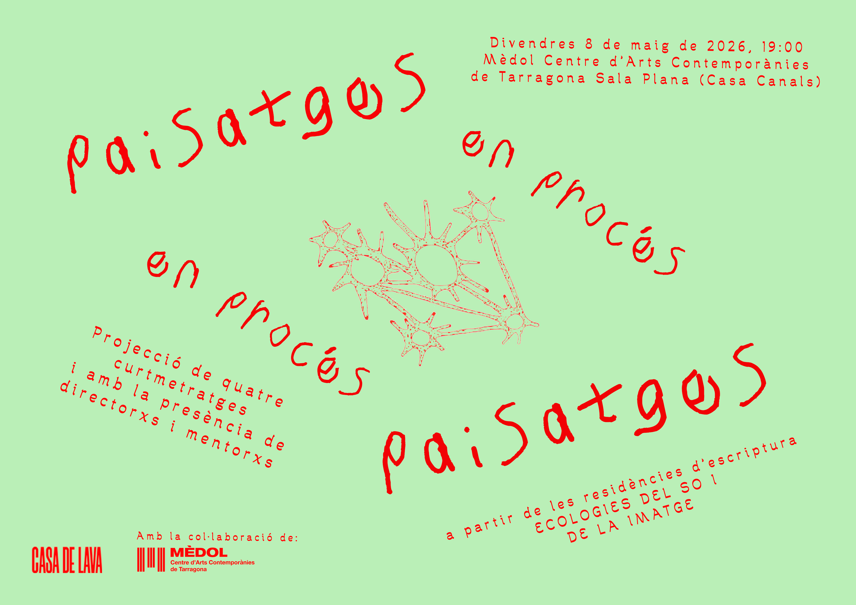 Cicle de curtmetratges de no-ficció "Paisatges en procés", amb Casa de Lava