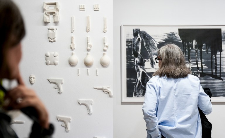 Visita guiada doble a les exposicions de Josep Salmeron i Béatrice Bizot