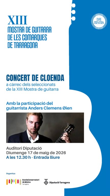 XIII Mostra de Guitarra: Concert de cloenda
