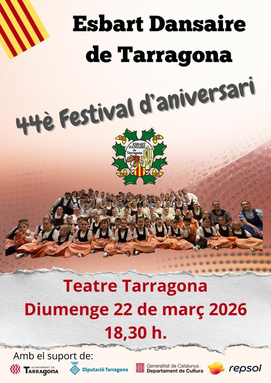 44è Festival d’Aniversari de l’Esbart Dansaire de Tarragona
