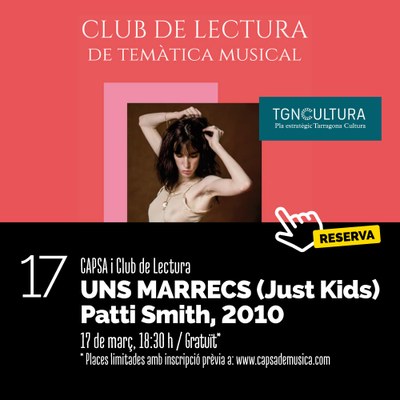 Capsa i Club de Lectura: "Uns marrecs (Just Kids)", de Patti Smith