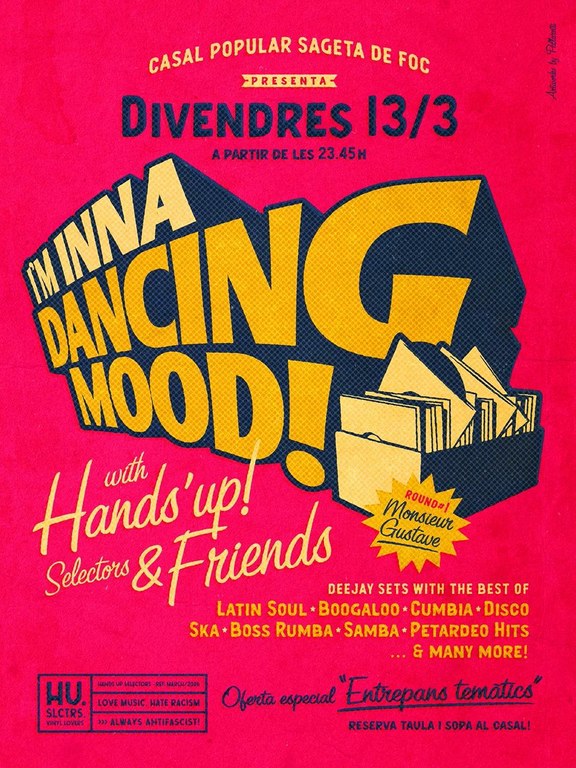 "I'm inna dancing mood!", ska, cúmbia, ritmes tropicals