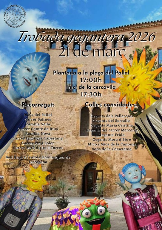 Trobada gegantera de la Colla Gegantera i Festera Dominiques de Tarragona