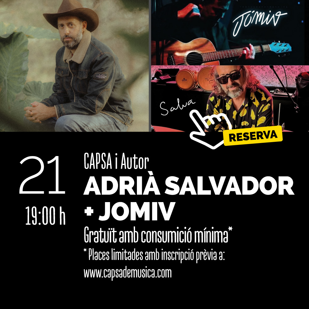 Capsa i Autor | Adrià Salvador + Jomiv
