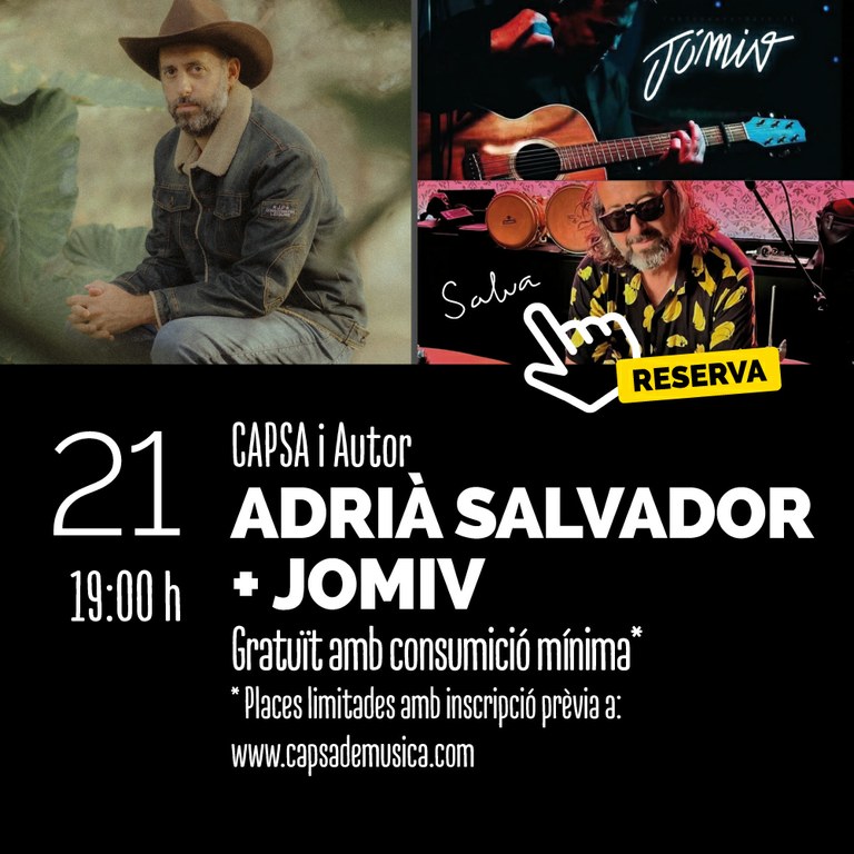 Capsa i Autor | Adrià Salvador + Jomiv