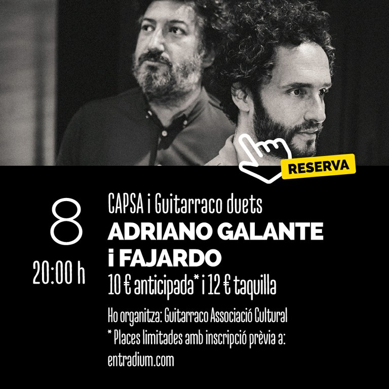 Capsa i Guitarraco | Adriano Galante i Fajardo