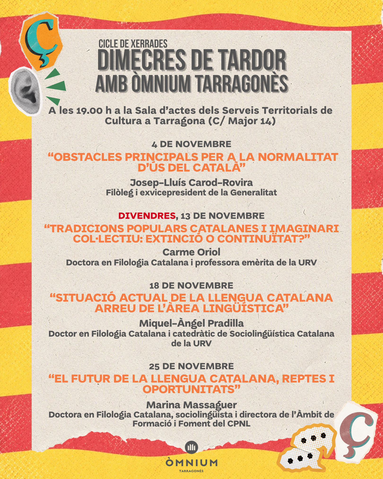 Xerrada "El futur de la llengua catalana: reptes i oportunitats"