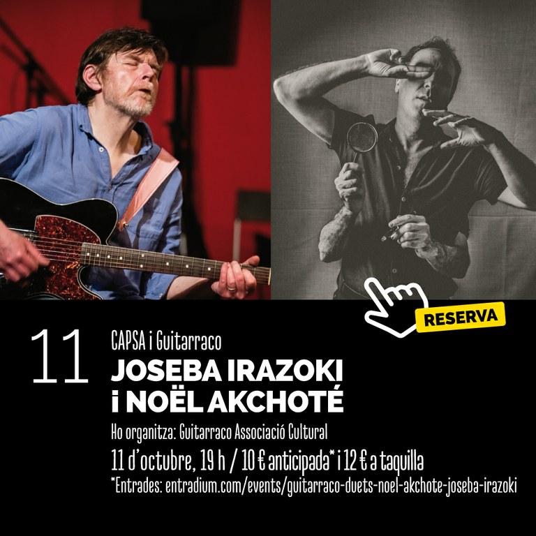 Capsa i Guitarraco | Noël Akchoté & Joseba Irazoki