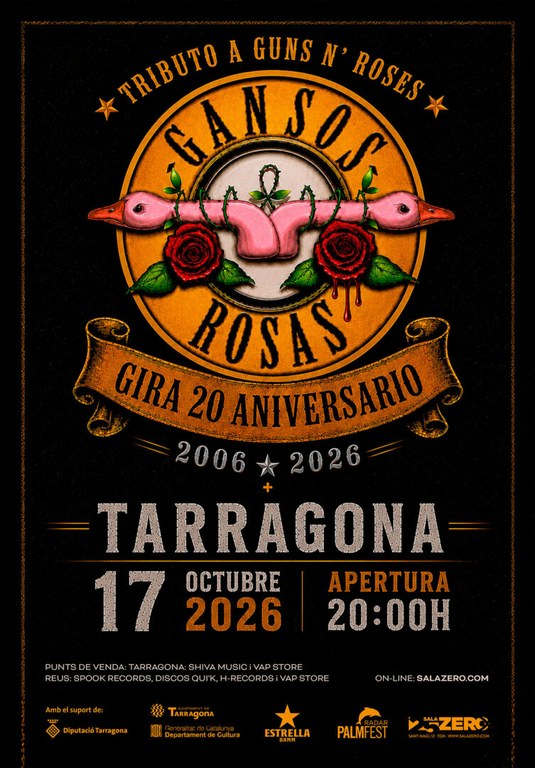 Gansos Rosas. Tribut a Guns & Roses
