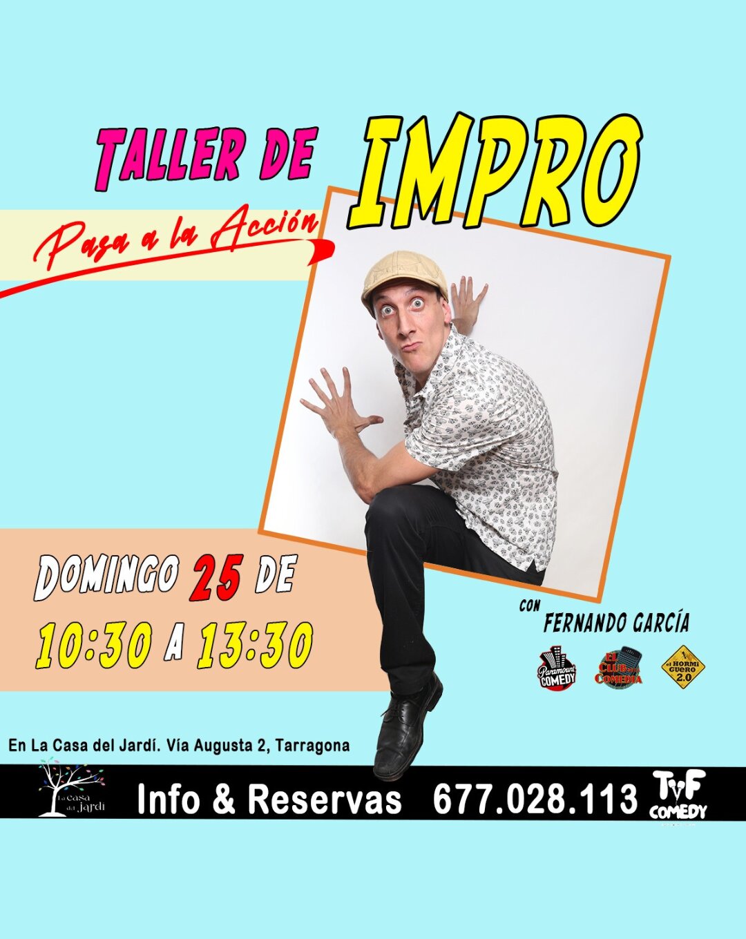 Taller d'improvisació: "Passa a l'acció"