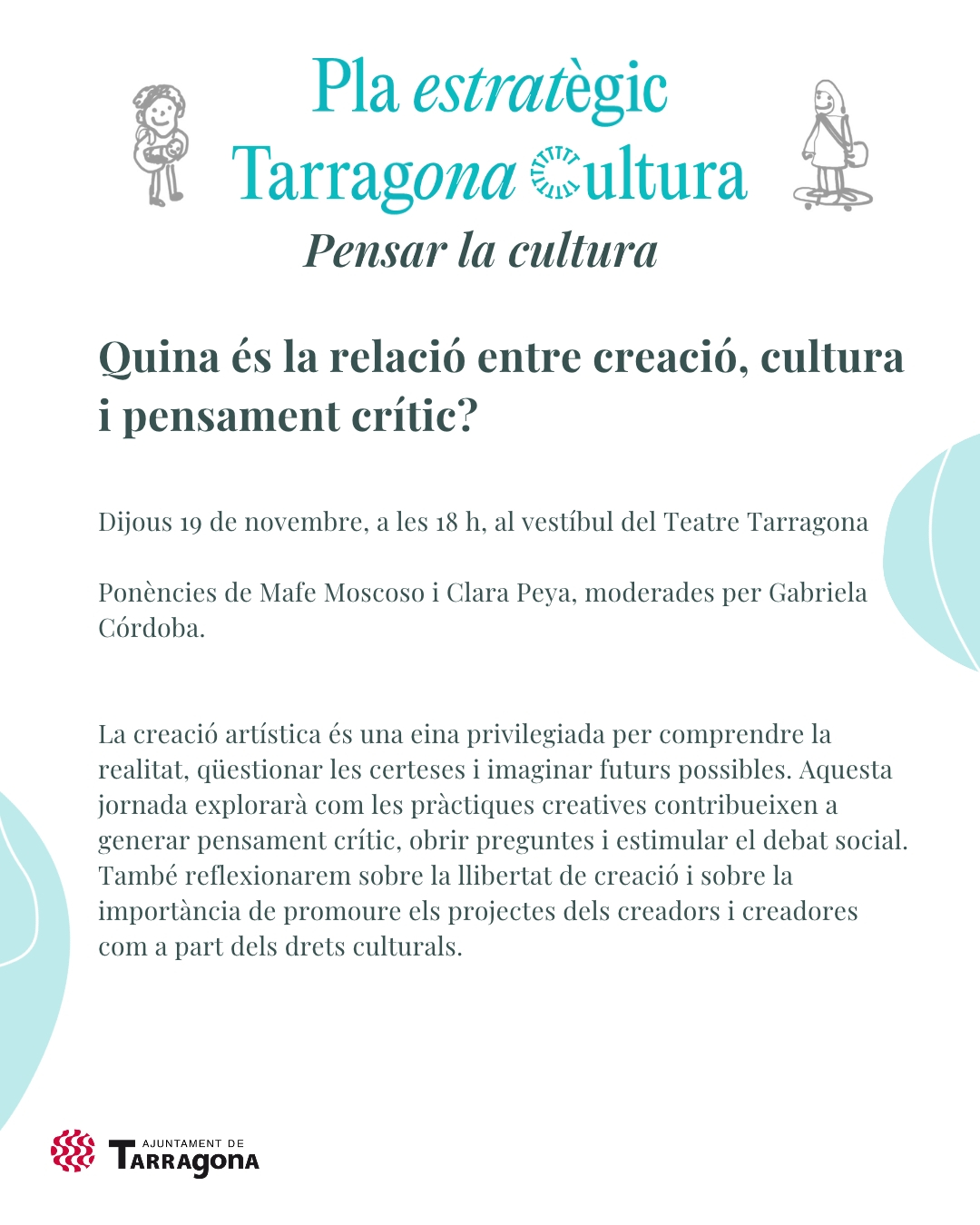 Quina és la relació entre creació, cultura i pensament crític?