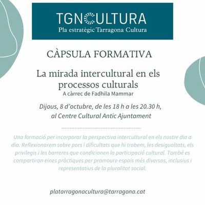 Formació: La mirada intercultural en els processos culturals