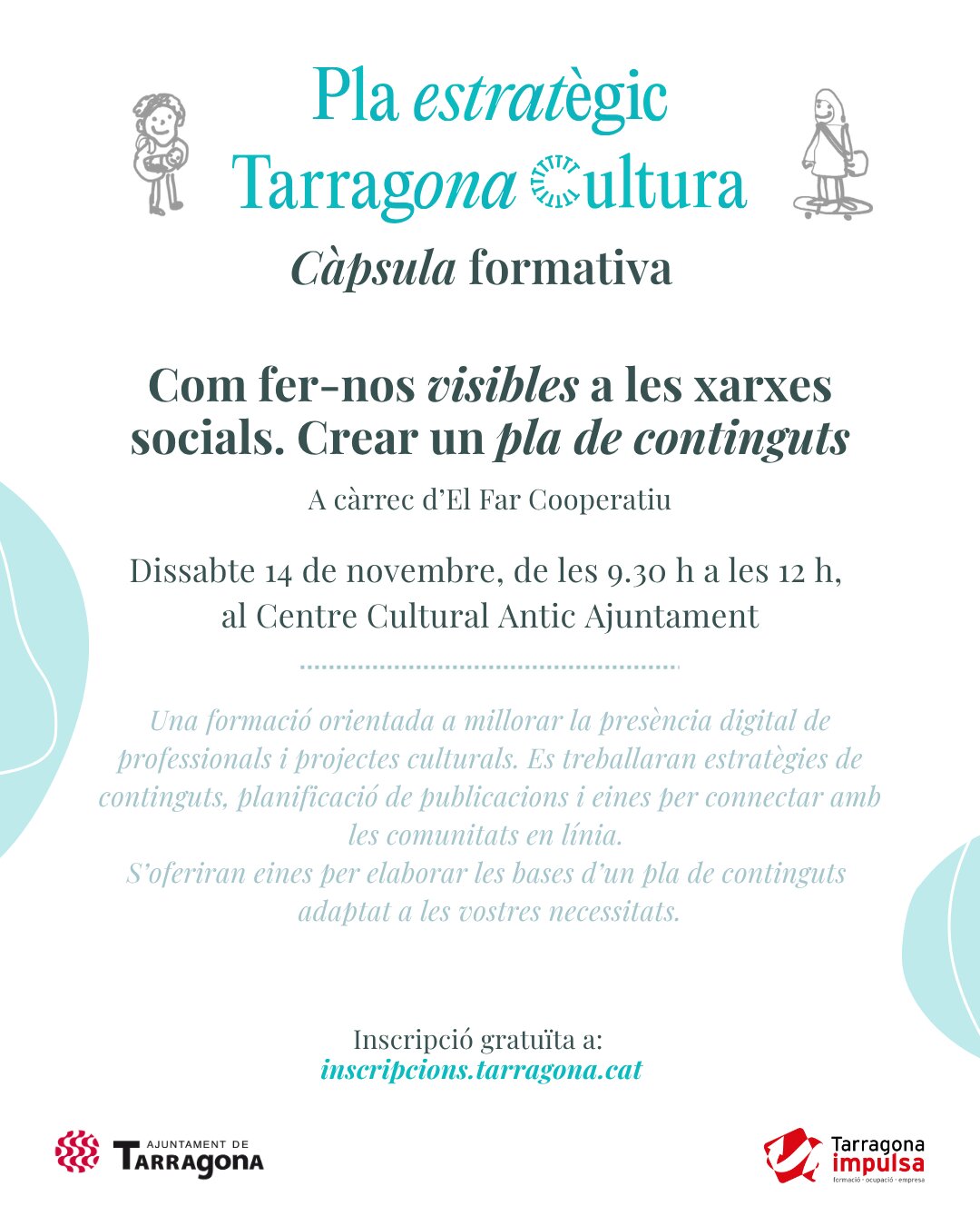 Com fer-nos visibles a les xarxes socials. Crear un pla de continguts