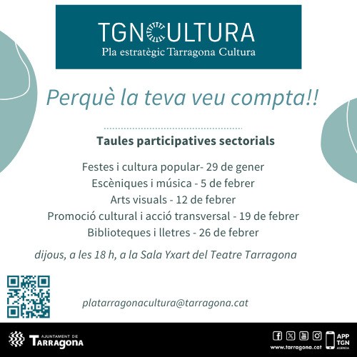 Taula participativa de promoció cultural i acció transversal