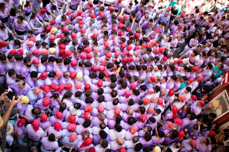 Assaig especial de Sant Magí de la Colla Jove
