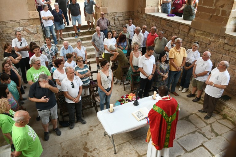 Missa dels Portants de l’Aigua a la capella de les Fonts